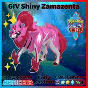 ✨ Shiny Zamazenta ✨ Pokemon Sword and Shield Perfect 6IV Event FAST TRADE