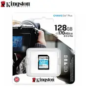 SD Card 64GB 128GB 256GB Kingston Canvas Go! Plus SD Memory Card for DSLRs Cameras 4K Video