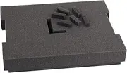 Bosch Foam-101 Pre-Cut Foam Insert 102 for use with L-Boxx1, Part of Click and Go Mobile Transport System
