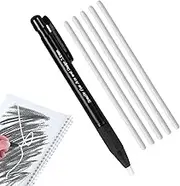 Click Eraser | Mechanical Erasing Pencil,Retractable 3.8mm Eraser Pen with 5 Refills for Kids Adults School Drafting Writing Drawing Sketching