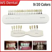 Dental Shade Guide lvoclar Vivadent Teeth Bleaching Compare Guide 9/20 Colors