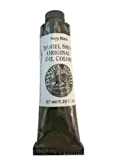 DANIEL SMITH Original Oil Color Paint 37 ML 1.25 fl oz Tube Ivory Black Disconti