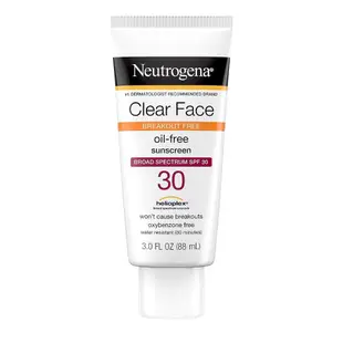 露得清 Neutrogena Clear Face Sport Face Age Shield 無油 抗老 防水 防曬乳