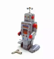 MS372 Robot Retro Toy Decoration Props Retro Toy Tintoy Iron Toy Wholesale