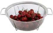 Stainless Steel Mesh Colander Strainer Basket, 4 Quart Fine Mesh Net Colander...