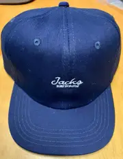 JACKS SURFBOARDS CALIFORNIA Boys Girls Navy Blue Hat Cap Snapback Adjustable New