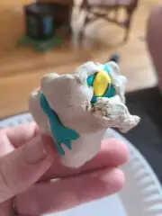 Raptor Escaping From Egg Espresso Shot Holder (Handmade By My 9 Year Old Son)