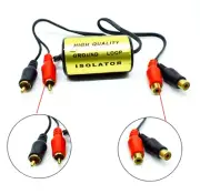 RAPTOR GL15 GOLD RCAs GROUND LOOP ISOLATOR *D10