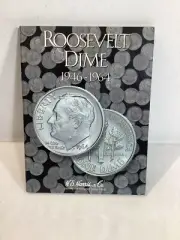 H.E. Harris & Co Rosevelt Dimes Coin Holder Folder 1946-1964 and 1965