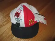 1996 USA SUMMER Atlanta McDonalds (Adjustable Snap Back) Cap w/ 100th Pins Tags