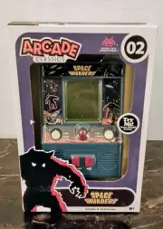Space Invaders Basic Fun Arcade Classics #02 Handheld Mini Game, Atari NEW