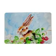 Betsy Drake Jack Rabbit Left Door Mat - 18 x 26 in.