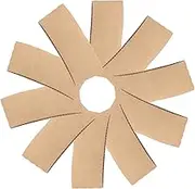 ABOOFAN 100pcs Sturdy Paper Coffee Sleeves Heat Resistant Insulation Holder Corrugated Design for Hot Beverages for Daily Use Commercial Purposes Simple Card Design