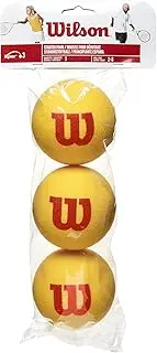 Wilson Starter Foam Tennis Balls, Yellow/Red