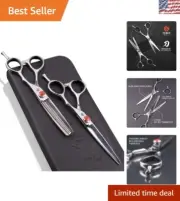Ultimate 6.5" Hair Shear Set - Razor-Sharp Japanese Steel for Master Stylists
