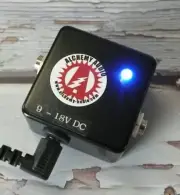 Alchemy Audio Pedalboard Rig Signal Active Buffer Black Guitar Effects Pedal