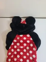 Minnie Mouse Bay Island Size Large Dog Plush Costume Outfit with Hood
