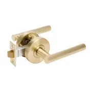 Zanda 165mm Satin Brass Baxter Privacy Set