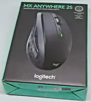 Logitech - MX Anywhere 2S Wireless Laser Mouse - Black
