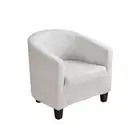 Sofa Cover Light Gray Plain Dust Proof Chair Tub Slipcover Home Decor fabric,pol
