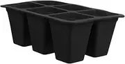 Totority 6 Silicone Seedling Pot Plants Seeds Germination Tray Starting Trays Nursery Pots Planting Starter Pots Planter Starter Trays Planting Tool Plant Germination Case Gel
