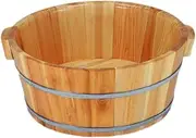 RUNCFB Wooden Foot Bath Bucket, Foot Tub for Soaking Feet, Wooden Bucket for Pedicure, Foot Bath Bucket, Foot Bath, Spa Tub, Foot Basin for Adults Needed/832, 148148