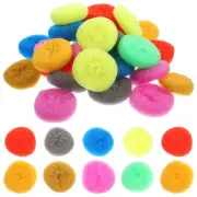 30 Pcs Scouring Pads Round Scrubbers Dishwashing Ball Dishes Brush