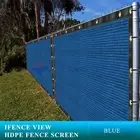 Ifenceview 3 FT High Blue Balcony Deck Fence Privacy Screen Cover Fabric Panel