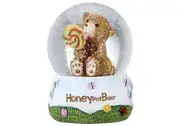 Ashdene Honey Pot Bear - Honey Pot Bear Small Snowglobe