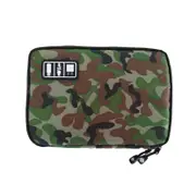 Data Cable Storage Bag Travel U Disk Mobile Phone Accessories Charger Outdoor Digital Storage Bag - green camo