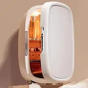PP-Kic 25L Portable Beauty Refrigerator, Cosmetic Storage Organizer, Mini Personal Freezer, Small Beverage Fridge, Car Cooler, Three Light