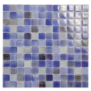Swimming Pool Tile Extant 1x1 Square Bathroom Shower Wall Floor Backsplash Blue