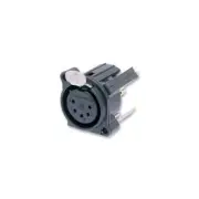 GA28631 NEUTRIK - NC5FAV-SW - XLR SOCKET, 5P, PCB, SWITCHED