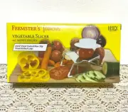 NEW IN BOX Feemster's Famous Vegetable Slicer and Safety Holder