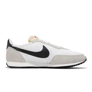 Nike 休閒鞋 Waffle Trainer 2 男女鞋 經典款 復古鞋型 舒適 情侶穿搭 麂皮 米白 黑 DH1349-100 [ACS 跨運動]