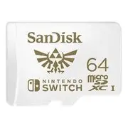 SanDisk 64GB microSDXC U3 UHS-I Memory Card\u00A0for Nintendo Switch - 100MB/s
