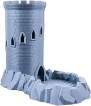 3D Vikings D&D Dice Tower Castle for All Dice Sizes Perfect Dice Roller for Dungeons and Dragons, Tabletop RPG, Miniature Games and Board Games