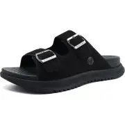 Men's Sandal Arch Support Beach Slide Buckle Strap Open Toe Recovery Slide SZ 12