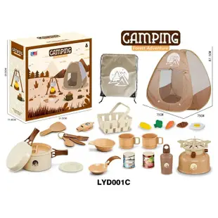 露營套裝玩具組【炊具/烤肉】 /《玩具老爹》 兒童 露營玩具組 帳篷露營玩具 辦家家酒露營玩具