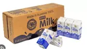 AU KingCare 100% Pure Full Cream Long Life Milk 24 x 200ml