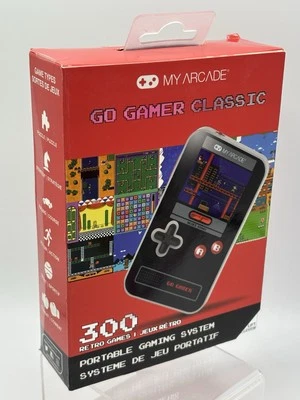 My Arcade Go Gamer Classic Portable Gaming System 300 Games DGUN-3909 NEW Sealed