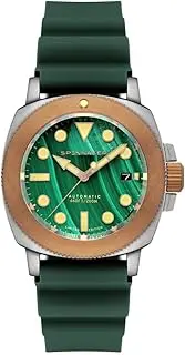 [Spinnaker] Spinnica SP-5145-02 Men's Watch, Haltitanium Bronze, Green, green