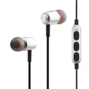 MS-T15 Metallic Wireless Bluetooth In Ear Sports Headset SILVER