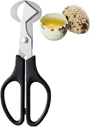 Egg Shell Scissors - Egg Cutter Tool Stainless Steel,Quail Egg Cracker, Egg Shell Opener with Comfortable Handle, for Home