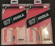2X Joola Attack 97 Rating Table Tennis Racket Ping Pong Paddle + 12 FREE BALLS