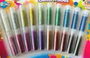 20x DIY Multi Colours Glitter Tubes Value Pack Art Craft Glitters Home Craft Fun
