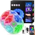 LED Strip Lights Bluetooth Led App Control Remote, 32.8ft RGB LED Strip Lights