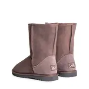 Australian Shepherd Mini Classic Boots Short Boot 100% Sheepskin Chocolate