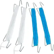 BESPORTBLE 4 Sets Garden Type Twine Hooks Durable Plant Vine Support Tools for Tomatoes Cucumbers More Rope Design for Efficient Growth Greenhouses