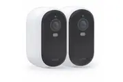 Arlo Essential Outdoor 2K Surveillance Camera - Colour - 2 Pack - White - Colour Night Vision - 2560 x 1440 - Weather Resistant